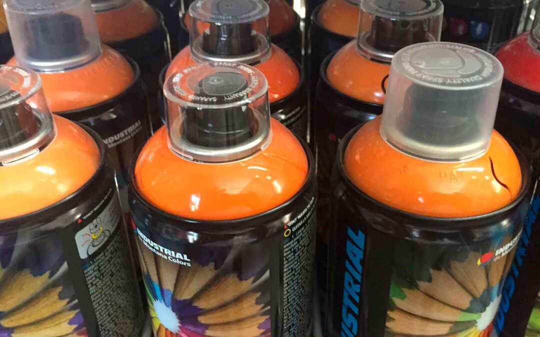 Pintura en spray, colores personalizados